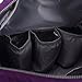 LCY Large Capacity 3 Piece Tote Baby Nappy Changing Diaper Bag Purple