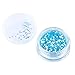 SupplyEU 24 Mix Colours Nail Art Makeup Decoration Extra Fine Glitter Dust Powder Set