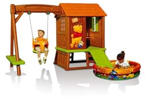 Smoby – 31116 – Plein Air – Hütte Portikus Winnie + Pool Balltaschen