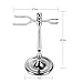 Anself Aluminium Alloy Razor & Shaving Brush Stand