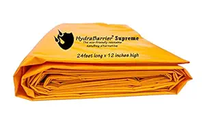 Best Sandbag Alternative - Hydrabarrier Supreme 24 Foot Length 12 Inch Height. - Water Diversion Tubes That are The Lightweight, Re-usable, and Eco-Friendly