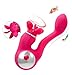 Produktbild Weiblicher Vibrator G Punktstimulation 8 Frequenzkuss + 7 Frequenz-Vibrationen Doppelstimulation Vibration Smart Handheld Wasserdicht Masturbationsgerät