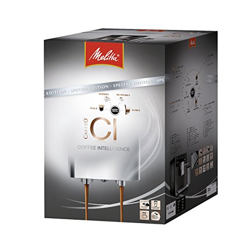 Melitta E970-205 Eleganter Kaffeevollautomat Caffeo CI Special Edition, Isolier-Milchbehälter, 15 bar, Hochglanz-Lackierung in Edelstahloptik - 6