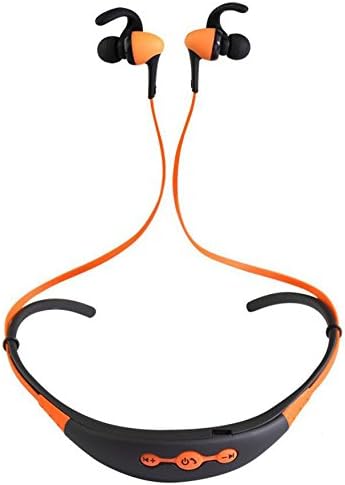 SQCOOL Mobile Phone Bluetooth Headset Wireless Neckband Sport Bluetooth Headset Stereo Headphones Hands-free Microphone Sports Headphones iPhone, iPad Smartphone , E