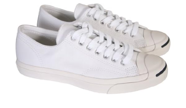 converse jack purcell white leather mens