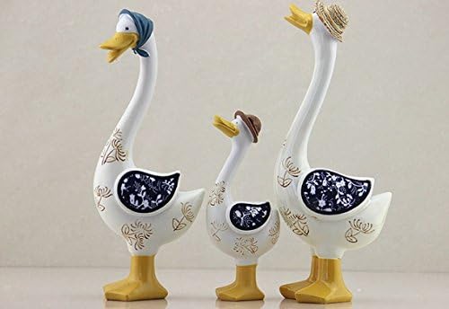 HAOYUXIANG European creative three duck resin crafts TV cabinet living room home decoration ornaments
