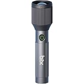 Bix Flashlight BX2142FL 24W LED, Max. 1000 L&uuml;men Parlaklık ve 900 Metreye Kadar Menzilli, Zoom &Ouml;zellikli Şarj Edilebilir Kamp