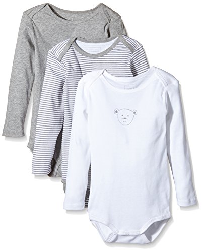 Name It Boy's 13125650 Body Vest, Grey (Grey Melange), 18-24 Months (Manufacturer Size:92 (11/2 - 2 Years))