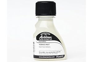 ‎WINSOR & NEWTON Winsor & Newton 2621724 Artisan Öl - Firnis für wassermischbare Ölfarben - Matt Firnis, 75ml Flasche