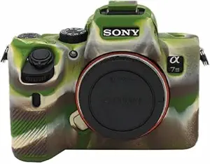 Silicone Rubber Camera Cover for Sony A7 III A7R III ILCE Alpha A7S III A7M3 XJPT-A7III (Camouflage)