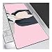 Produktbild IGZNB Shirobako Gongsen Kwai EIN Original Tochigi Shizuka Tochigi Shizuka Weißes Feld Mauspad Große Rutschfeste Tischunterlage Tastaturpad, N Mauspad