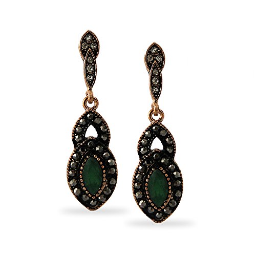 Emma Gioielli - Pendientes Para Mujer Largos Antiguos Retrò Vintage C