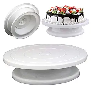FERVENT Cake Decorating Turntable Stand, Cake Turning Table, Cake Table | 360