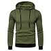 Produktbild Luckycat Herren Herbst-Winter Kapuzenpullover mit vollständigem Taste Geeignet für Sport Freizeit Zuhause Herren Sport Fitness Training Sweatshirt Kapuzenpullover Langarmshirt Pullover Sweats