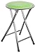 Produktbild VISCIO Trading Haus & Living 181509 Hocker klappbar, Metall, Blau, 30 x 30 x 45 cm