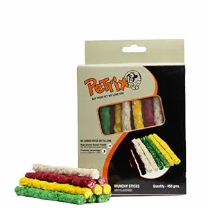 Petrix Mix Munchy Stick 5 inch (Pack of 450 gm)