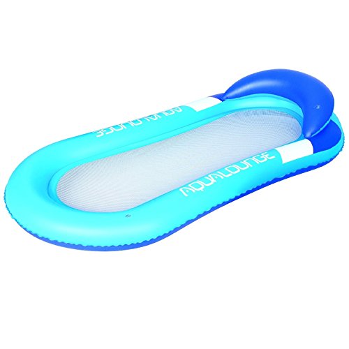 Aufblasbare Schwimmbad Matratze Blau Aqua Lounge Matte Sonnen Lounger - 2