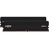 Crucial Pro RAM 32GB Kit (2 x 16GB) DDR5 5600MT/s (or 5200MT/s or 4800MT/s) Desktop Memory CP2K16G56C46U5