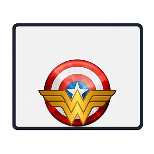 Preisvergleich Produktbild tangdanmei Captain America Wonder Woman Logo Maus Pads Oberfläche strukturiert