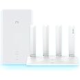 ZTE MC889 + T3000, New Gen 5G Outdoor Antenna MC889 Paired with WiFi 6 Router T3000, Strong Signal, High Performance, 5G Coverage for up to 128 Users + 2 Year Warranty