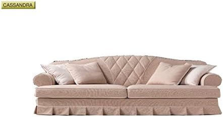 Living Room Handmade Cassandra of production consisting of: 2/3/4 Seater Sofa and Chair. Even on size. realizzabile on Indicated by The Customer Fabrics. DIVANO 2 POSTI 94x100x180 brown