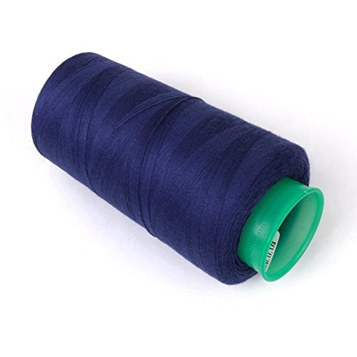 UEETEK 1 Stk 20er/2 Jeans Nähen Faden Spule für Nähmaschine (dunkelblau) - 4