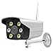 Produktbild Love Life WiFi-Sicherheits-IP-Kamera im Freien, wasserdichtes Home Security-Überwachungssystem mit Full HD 1080P IP66, Nachtsicht, Fernsicht, Bewegungserkennung und Push-Alarme,720Ppixel