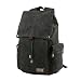 Produktbild LAAT Herren Männer Schultertasche Retro casual Rucksack Leinentasche Computer Tasche (klassisch schwarz)