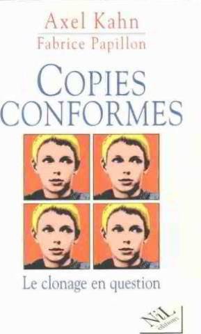 couverture de : Copies conformes.