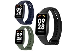 Panda Bobo Watch Strap for Xiaomi Smart Band 8 Active/Redmi Band 2, Silicone Sport Replacement Band for Xiaomi Mi Band 8 Active/Redmi Band 2