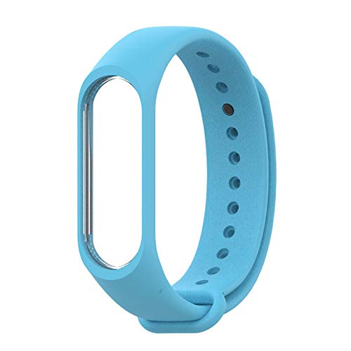 Preisvergleich Produktbild Mijobs Mode Uhrenarmband Weiche Silikon Armband Armband Ersatz Zubehör Für Xiaomi Mi band 3 Smart Band