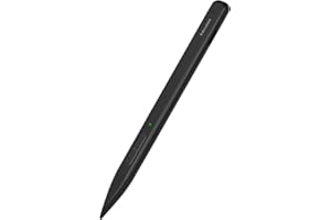 RENAISSER Slim Pen 2 para Copilot+ PC Surface Pro 11, Fabricado en Taiwán, Punta de Doble Uso Pantalla-Papel, 4096 Niveles de presión, MPP 2.0, Atajos Bluetooth