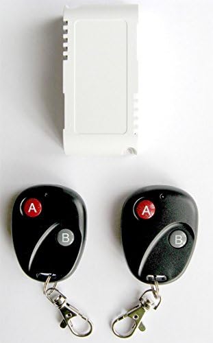 1 Channel AC DC 12V RF Wireless Remote Control Switch Receiver (Latched) + 2 Remotes 1 CH