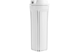 iSpring HW12 - Custodia per filtro dell'acqua per sistemi di osmosi inversa, 10 x 6,3 cm, colore: Bianco