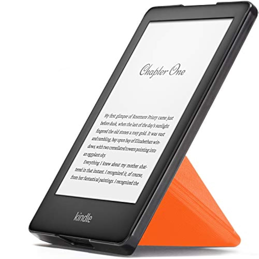 Forefront Cases Smart Hülle für Kindle 2019 | Magnetische Schutzülle Cover Ständer für Amazon Kindle (10. Generation - 2019 Modell) | Origami Design & Auto Schlaf Wach | Elegant Dünn Leicht | Orange