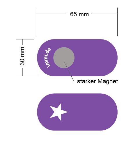 5 Küchen Tütenklammern bzw. Magnet-Clips in allen 5 Farben und mit Danke-Zeichen (Alle Farben) – Dankeschön Geschenk - 4