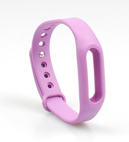 Preisvergleich Produktbild TecGadgets Armband für XiaoMi Mi Band (Lila)