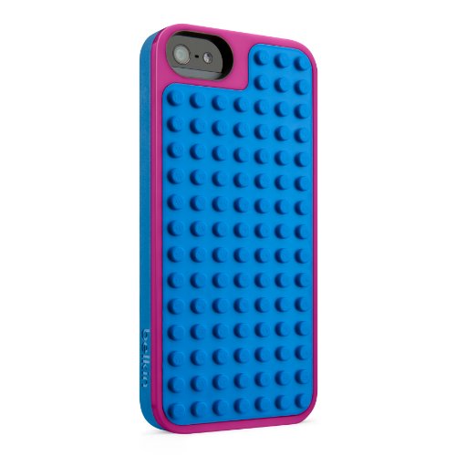 Belkin F8W283vfC01 Coque polycarbonate LEGO ® pour iPhone 5/5s violette/bleue