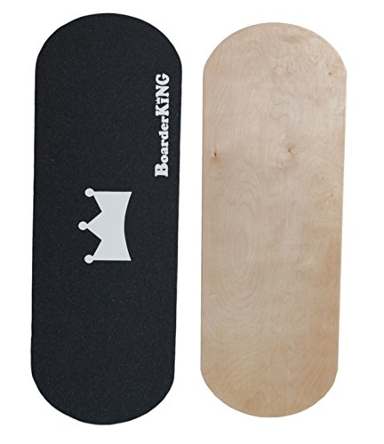Indoorboard „BoarderKING“ Skateboard Surfboard Balanceboard – surfen im Wohnzimmer - 2