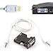 Produktbild Tonsee HDMI Buchse zu VGA HD männlich Adapter mit 3Ft 3,5 mm Stereo Kabel (schwarz)