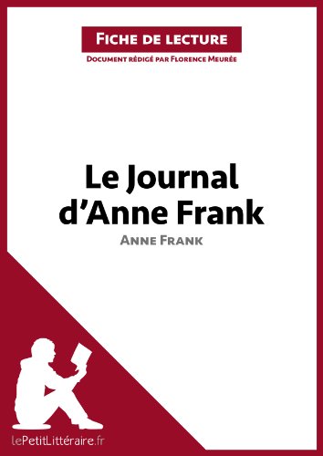 Download Le Journal d'Anne Frank d'Anne Frank (Fiche de lecture): Résumé complet et analyse détaillée de l'oeuvre