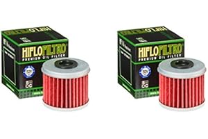 HIFLOFILTRO Hiflo Quantity 2 Motorcycle Oil Filter HF116