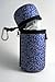 Butler bottle holder purple flower - thermal, machine washable and easy to carry