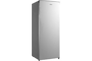 FrigeluX Réfrigérateur Armoire Look Inox RA235XE 230 litres