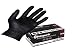 Produktbild Bodyguards schwarz Nitril Einweg Handschuhe gl897 puderfrei Tattoo Mechaniker, X Large GL8975, Schwarz, 100