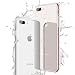 Produktbild iPhone 8 Plus Hülle, iPhone 7 Plus Hülle, CASEKOO Silikon Dünn Case Harte Rückseite aus PC Weich TPU Bumper Dünn Leicht Cover Ultra Slim Schlank Handyhülle Soft Kratzfest Schutzhülle für iPhone 8 Plus und iPhone 7 Plus[Unterstützt Kabelloses Laden(Qi)]-Transparent
