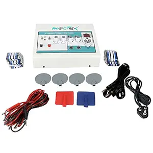 PHYSIOTREX Physio Solutions Physiotherapy Equipments Transcutaneous Electrical Nerve Stimulation Muscle Stimulator Machine With 1 Year Warranty