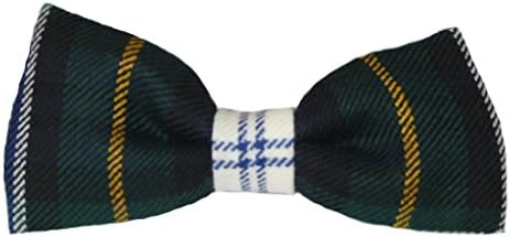 Tartan Bow Tie โ Premium Quality, Pure New Wool. Available in a selection of Tartans.
