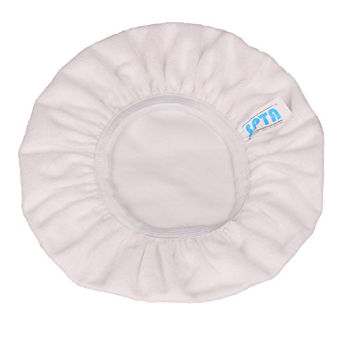 SPTA Wachs-Polierhaube 5er-Set, max. 240 mm Durchmesser Fur 220mm-250mm Auto-Poliermaschine - 4