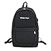 Produktbild holitie Herren Damen Student Schulrucksack Canvas Large Capacity Backpack USB Bag Travel Bag Computer Bags with Closure/Messenger Bag/School Backpack/Day Backpack for University Office Daily Life
